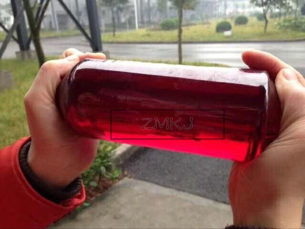 Ruby Ingot Ti Titanium Doped Synthetic Ruby Ball Sapphire Ingot 9.0 High Hardness