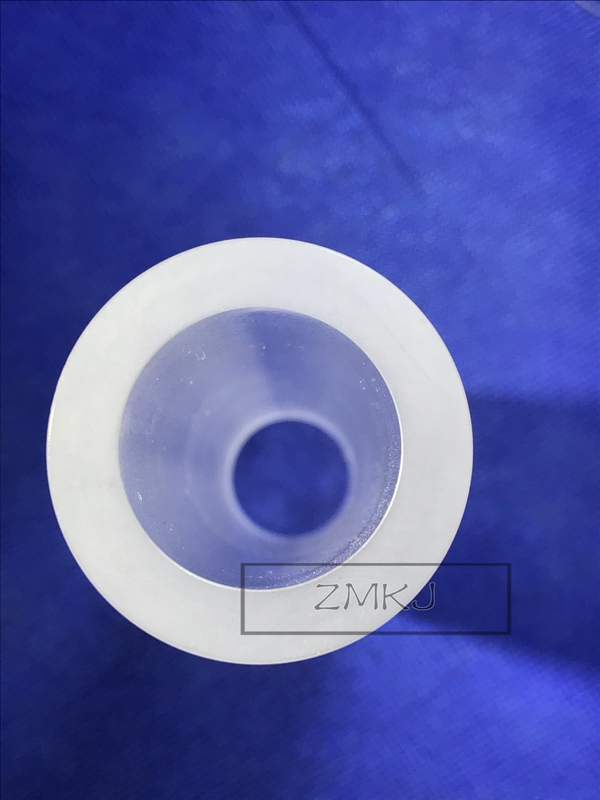 Wear Resistance Sapphire Parts Optical Tube 85% Visible Light Transmittance