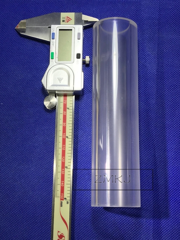 Wear Resistance Sapphire Parts Optical Tube 85% Visible Light Transmittance