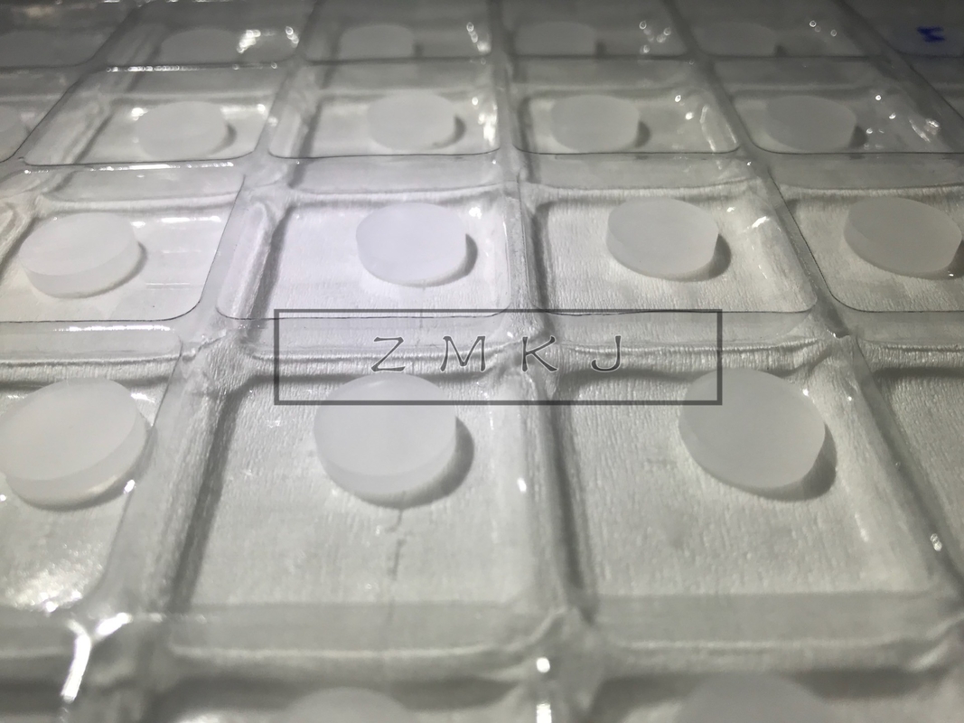 0.1mm Thickness Sapphire Wafer Al2O3 Material For Small Optical Glass Lens