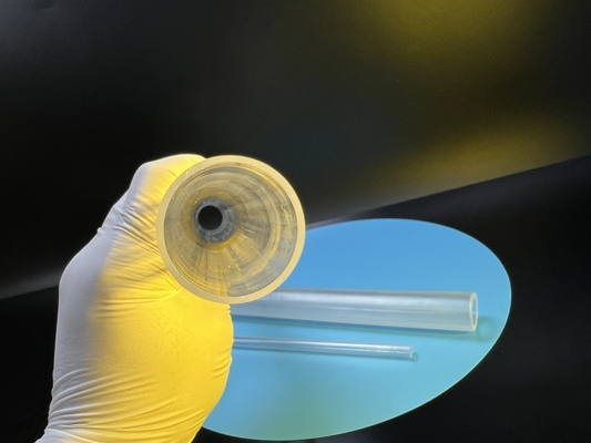 Corrosion Resistant Thermocouple Protection Tubes Transparent Sapphire Glass Pipe