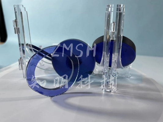 Synthetic Gemstones Uncut Corundum Raw Material Unpolished Lab Created Blue Sapphire