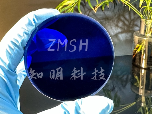 Synthetic Gemstones Uncut Corundum Raw Material Unpolished Lab Created Blue Sapphire