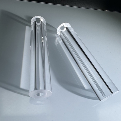 Custom Sized Al2O3 Sapphire Glass Tube with Precision Grooves