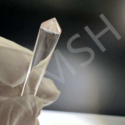 Sapphire Parts Crystal Optical Cylinder Lens Hardness 9.0 High Light Transmittance Customized