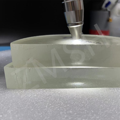 White Moissanite SiC Crystals Purely Transparent Ultra Hard For Jewelry Industry