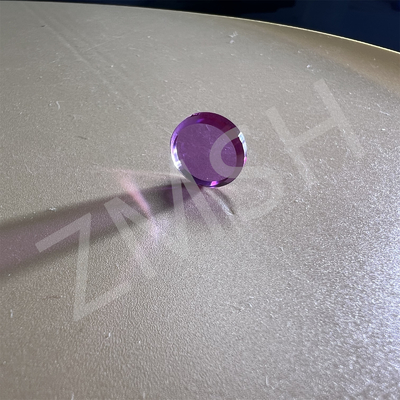 Sapphire Optical Windows Violet Windows Purple Application Watch Case Well-Polished High-Hardness Optical Use