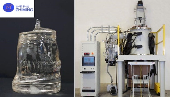 Sapphire ky crystallization furnace kyropoulos foam process growth sapphire crystal 200kg 400kg