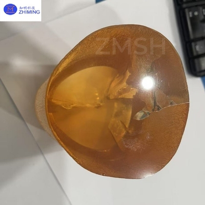 GGG Synthetic Gemstones Gd₃Ga₅O₁₂ Gadolinium Gallium Garnet Amber Color Custom Jewelry