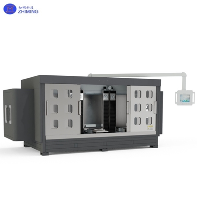 Diamond Wire Triple-Station Single-Wire Cutting Machine for SiC / Sapphire / Silicon Processing