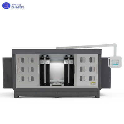 Diamond Wire Triple-Station Single-Wire Cutting Machine for SiC / Sapphire / Silicon Processing