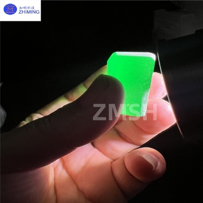 ​​Lab-Grown Fancy Colored Sapphire Rough in Green for Jewelry Applications​​