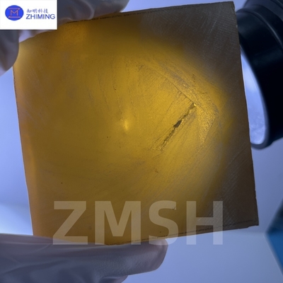 Synthetic Colored Sapphire Rough Gemstones Canary Yellow / Earth Yellow / LV Color