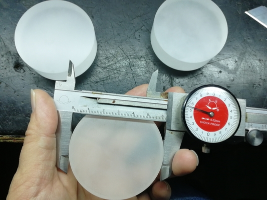 Al2O3 83% Transmittance Dia 57.15mm Sapphire optical windows
