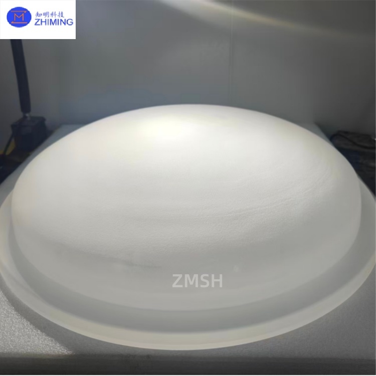 Customized Quartz Bell Jars with Coating Options for Semiconductor ...