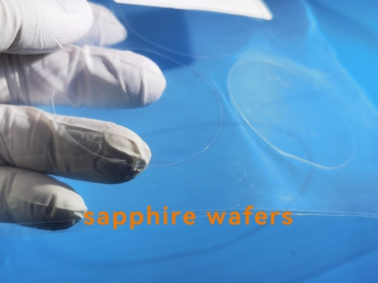 ultrathin thickness 2inch 100um 170um 200um DSP sapphire wafers