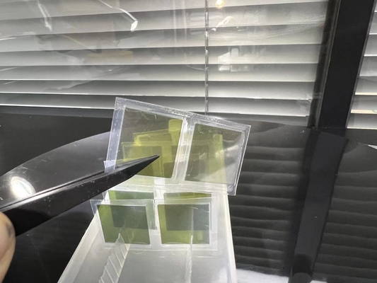 10 Mm X 10 Mm 6H Semi-Insulating Type SiC Substrate Research Grade SiC Crystal Substrate