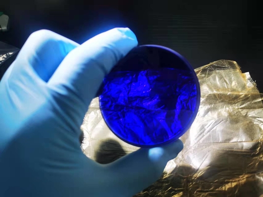 Imperial Blue Sapphire Gem Crystal Artificial Hardness 9.0 Ruby Crystal