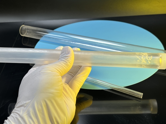 Corrosion Resistant Thermocouple Protection Tubes Transparent Sapphire Glass Pipe