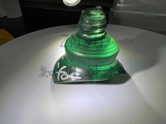 Green Sapphire Laser Crystals For Laser Rods And Wristwatch Colorful Sapphire