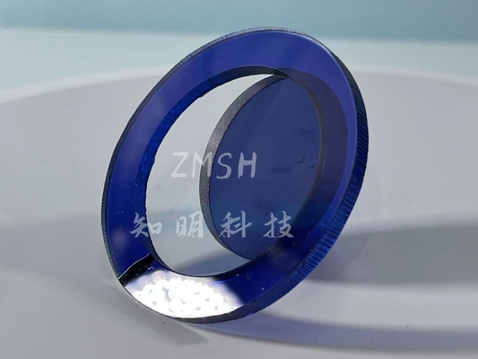 Laser Part Synthetic Blue Sapphire Crystal Ruby Al2O3 Single Crystal For Wristwatch Glass Case