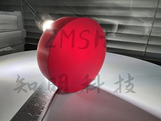 Customized Ruby Sapphire Synthetic Gem Crystal For Laser System