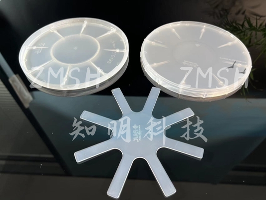 2inch Sapphire Wafer Single Packaging PE / PP Box Wafer Single Tray