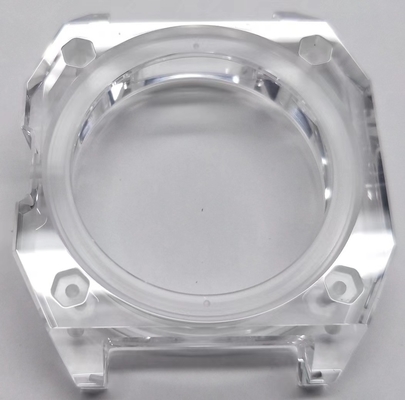 Clear Transparent Sapphire Single Crystal Watchcase Kits For Customized Movement