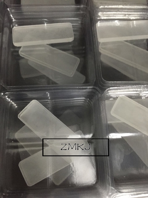 Raw Al2O3 Sapphire Parts , Sapphire Single Crystal Glass Block High Thermal Conductivity