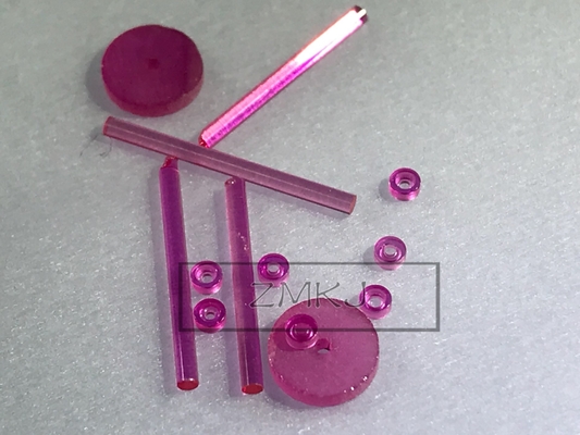 Multi - Pass Amplifiers Ruby Laser Rod / Laser Ruby Rod For LED Eli - Ready Wafer