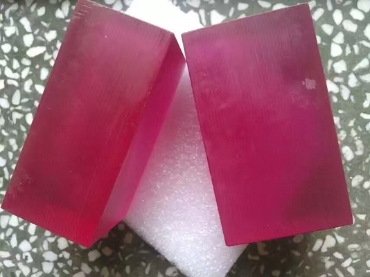 High Gain Raw Synthetic Ruby Excellent Thermal Conductivity For Laser Machine