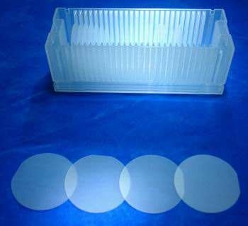 Round C - Axis Sapphire Wafer Diameter 100mm For LED And Optical Lens