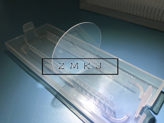 Double Side Polished Sapphire Wafer , Sapphire Substrate 2 Inch 0.43mm Thickness