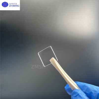 Sapphire Square Window Optical Glass Wear-Resistant High Transmittance Customizable