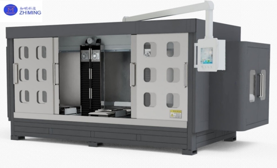 Diamond Wire Triple-Station Single-Wire Cutting Machine for SiC / Sapphire / Silicon Processing