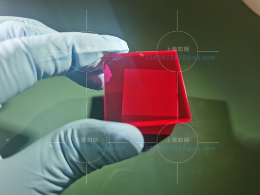 Al2O3 9.0 Hardness Doped Polished Synthetic Ruby