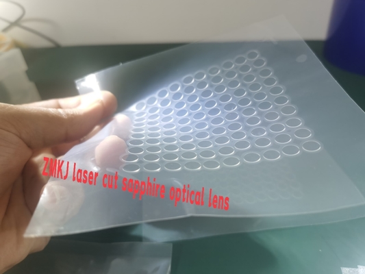 0.16mm Thickness Al2O3 Aluminum Oxide Synthetic  Sapphire Glass Window