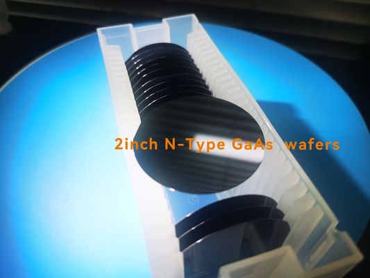 Si Doped Undoped GaAs Wafer Gallium Arsenide Substrates 2inch N Type