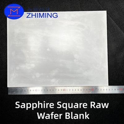 Sapphire Square Raw Wafer Blank for Optical, Semiconductor, and High ...